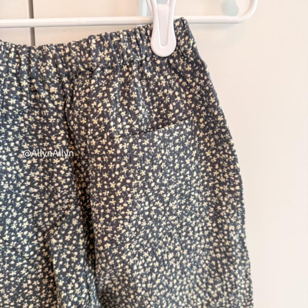 Zara NWT Kids Harem Pants - Pale Floral - 5-6T - Picture 7 of 11